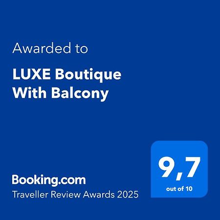 Apartmán Luxe Boutique With Balcony Soluň Exteriér fotografie